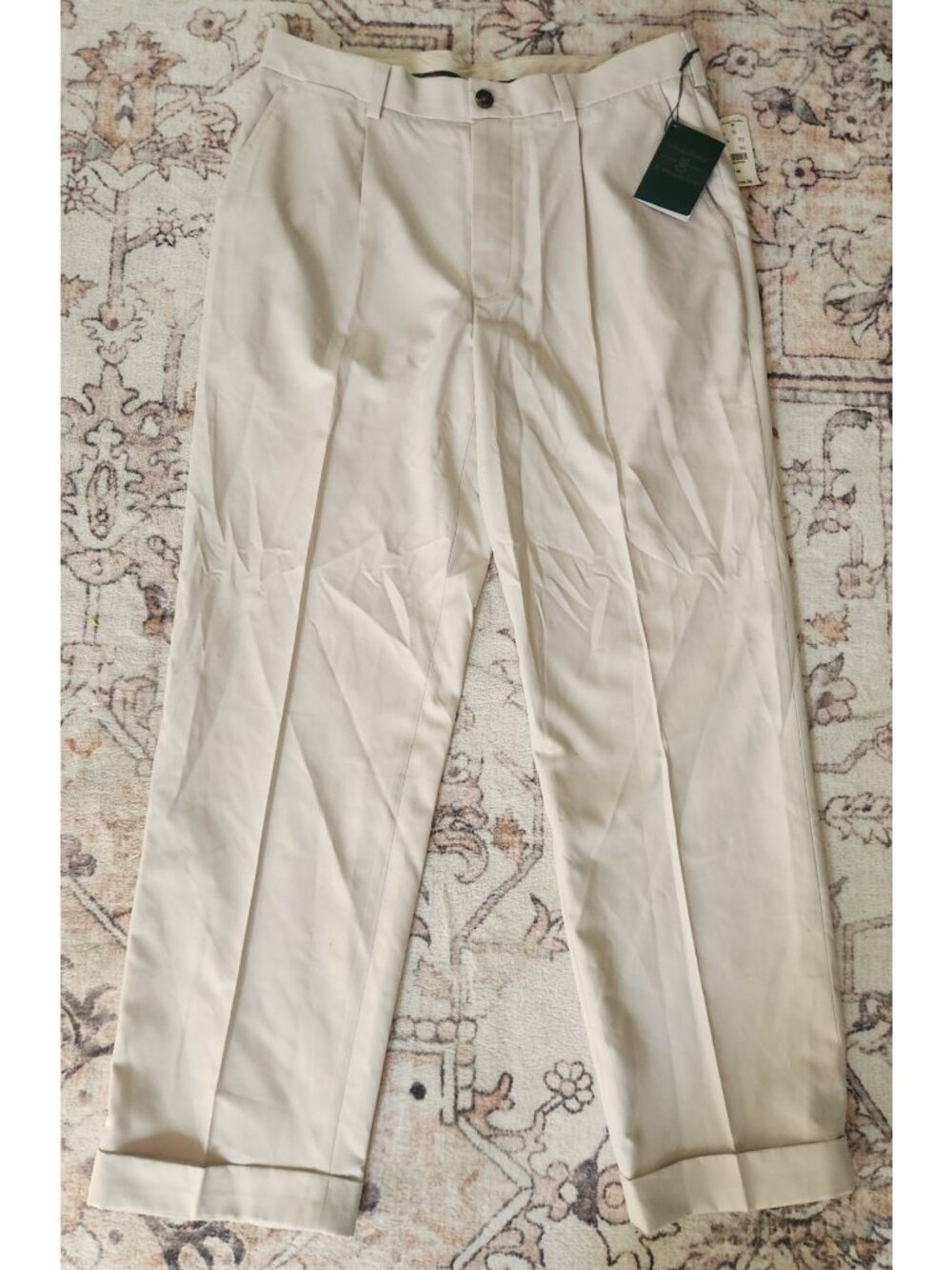 Brooks Brothers Men's Sz. 34x30 St. Andrews Links Khaki Pants NWT